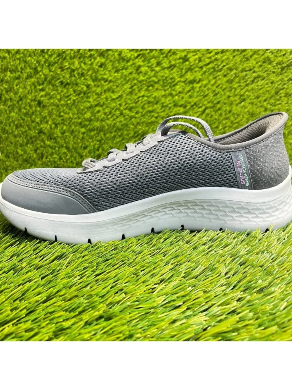 Skechers Go Walk Flex-Clear Creek Womens Size 7.5 Gray Athletic Shoes Sneakers